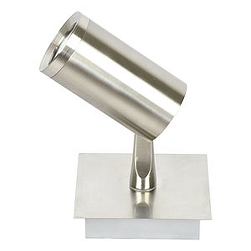 Aplique 1 luz GU10 niquel tempano